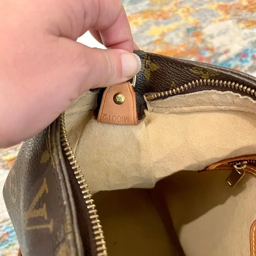 Louis Vuitton GM Monogram Canvas Looping Shoulder Bag Authentic